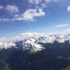 Verortung via Georeferenzierung der Kamera: Aufgenommen in der Nähe von Mittersill, Österreich in 3100 Meter